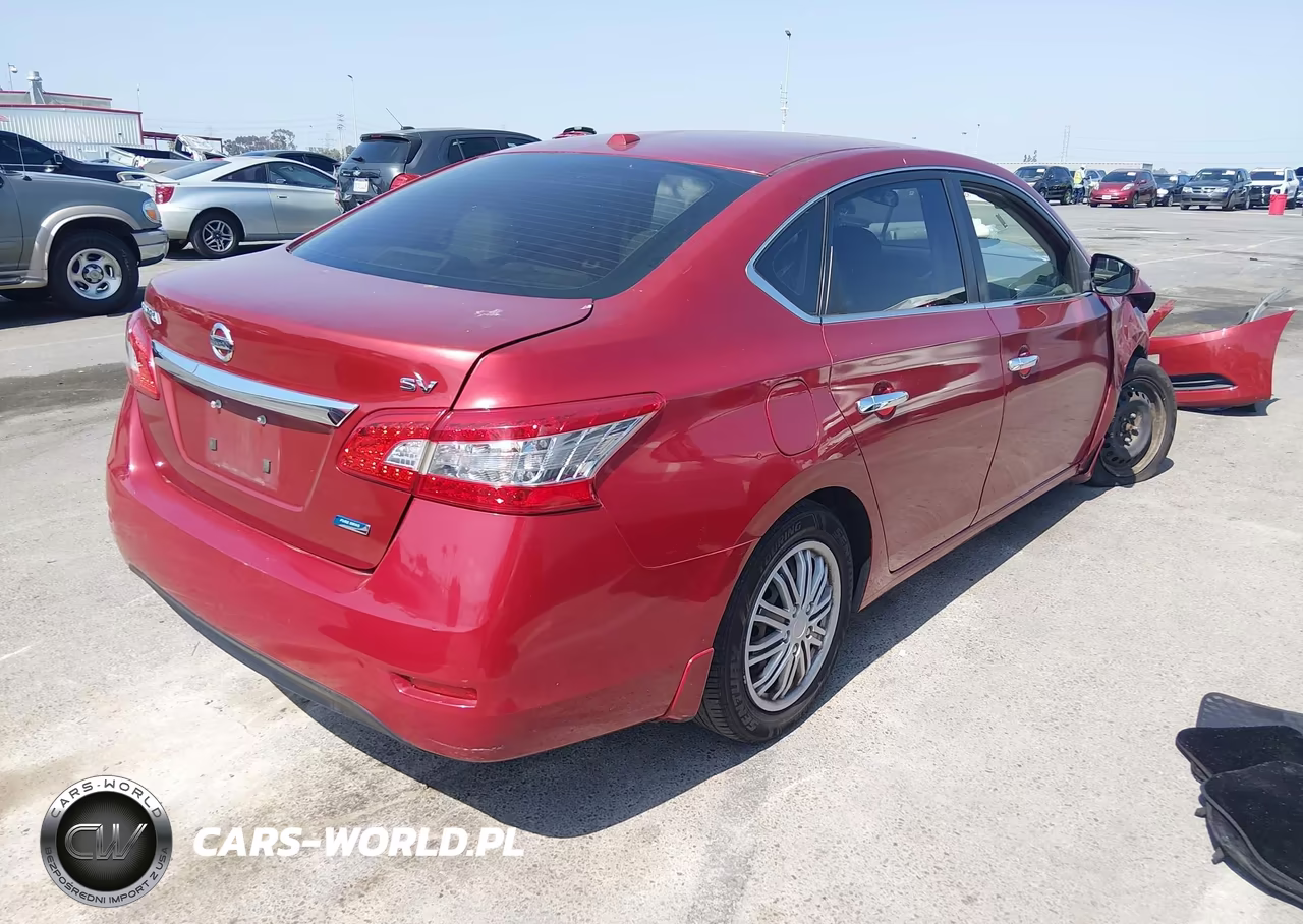 2014 Nissan Sentra Sv VIN:3N1AB7AP3EY297252 - 4