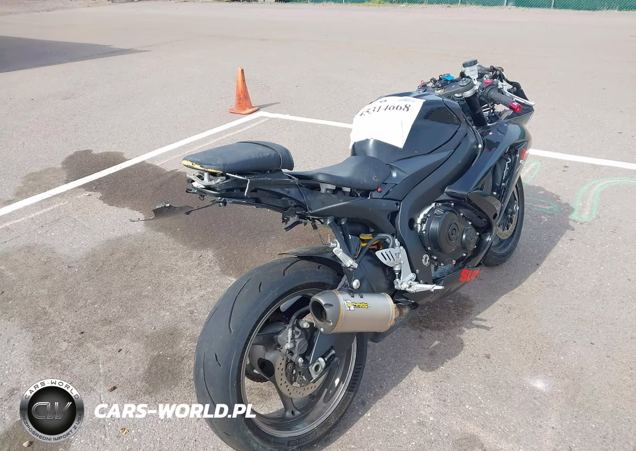2009 Suzuki Gsx-R750 VIN:JS1GR7LA492102558 - 4