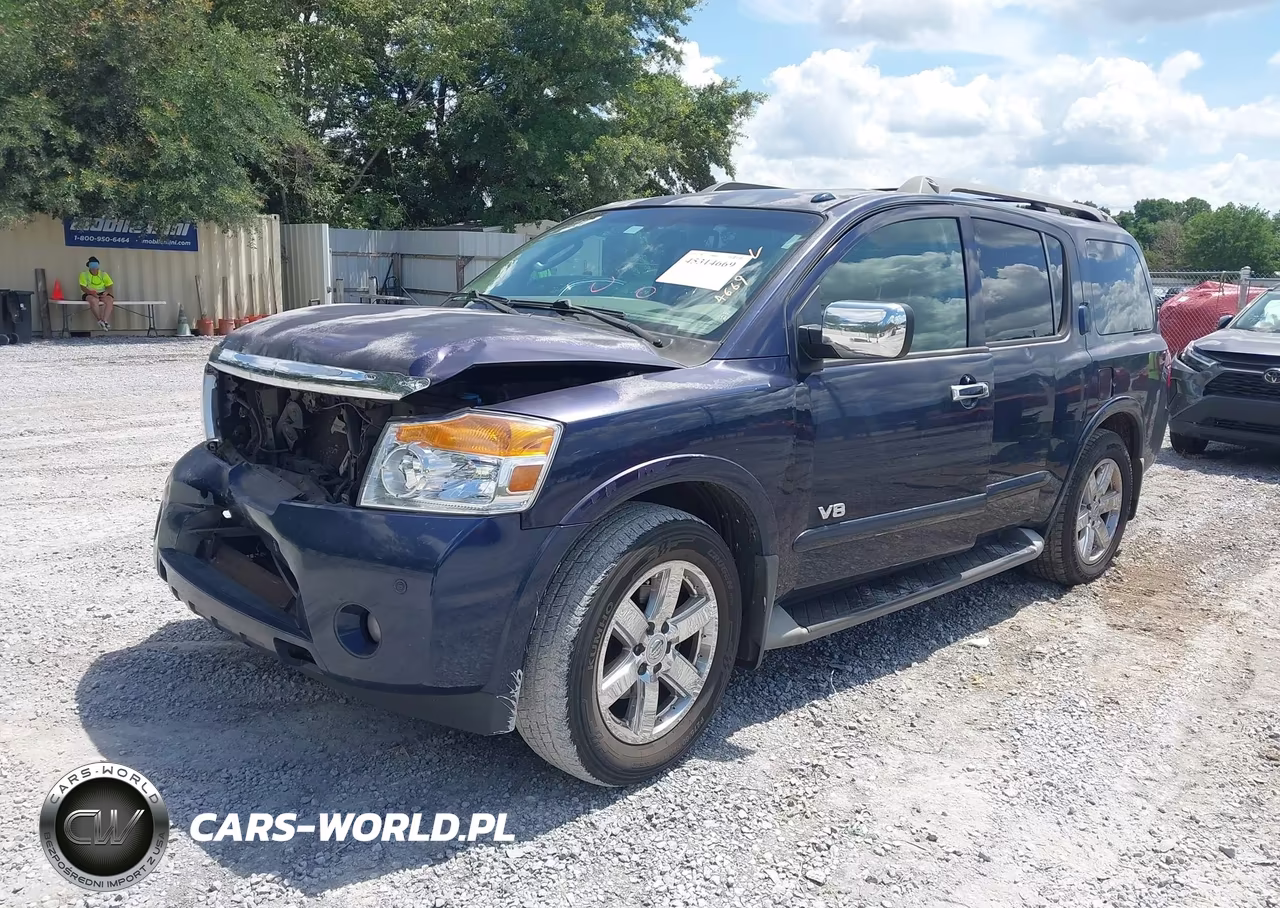 2009 Nissan Armada Le VIN:5N1BA08D99N603926 - 2