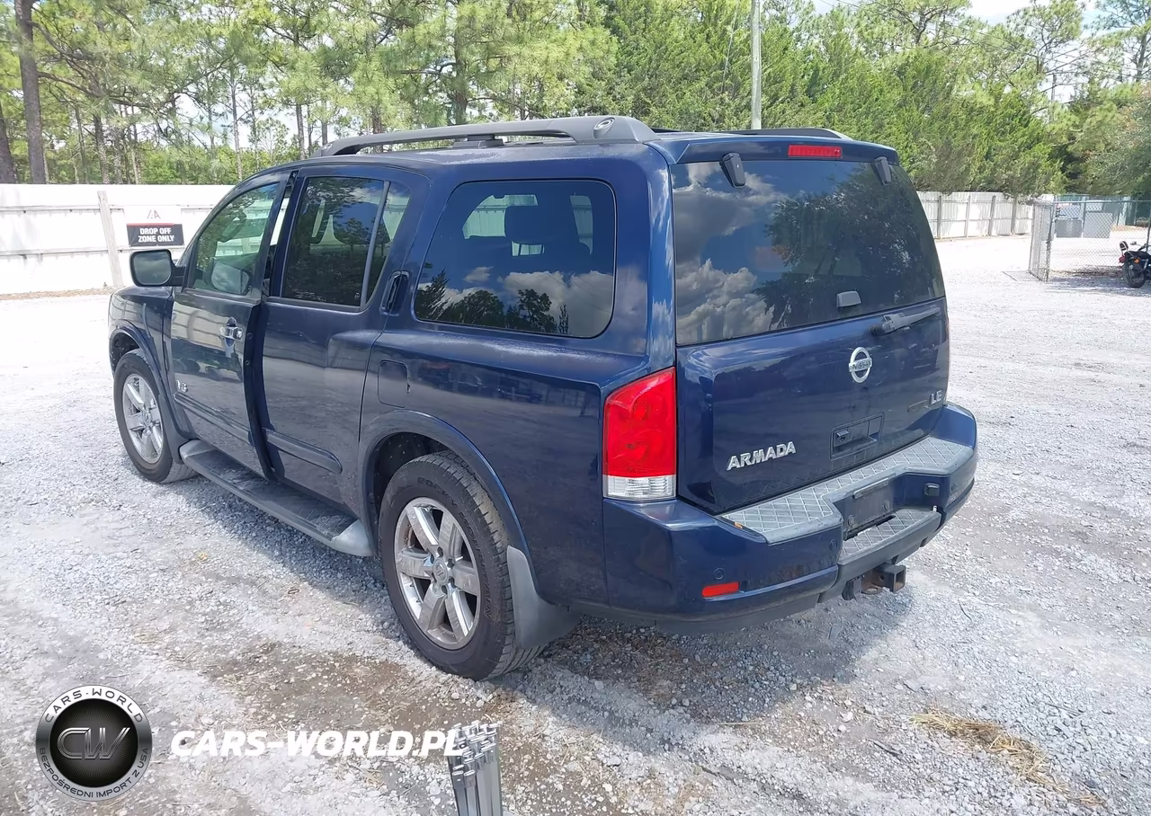 2009 Nissan Armada Le VIN:5N1BA08D99N603926 - 3