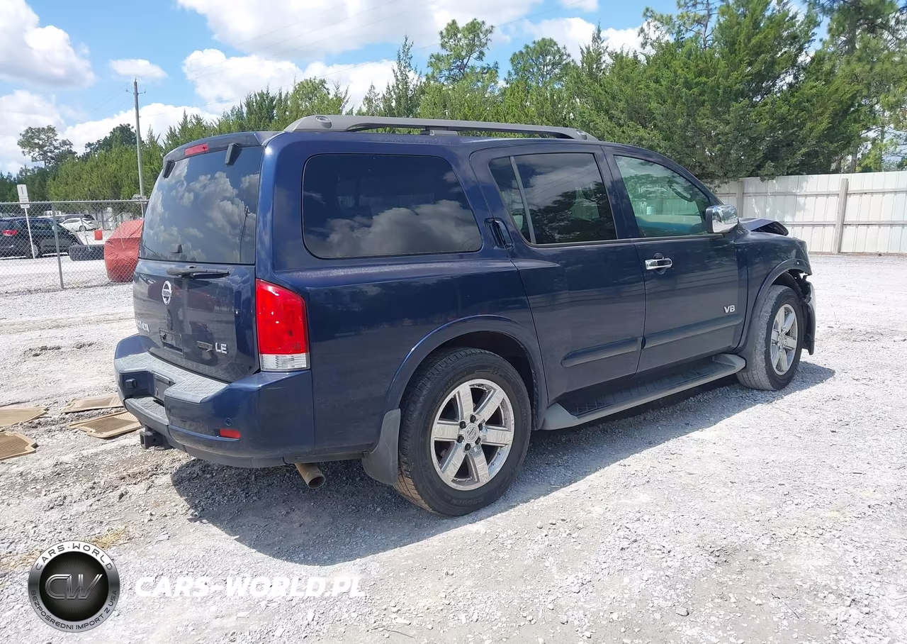 2009 Nissan Armada Le VIN:5N1BA08D99N603926 - 4