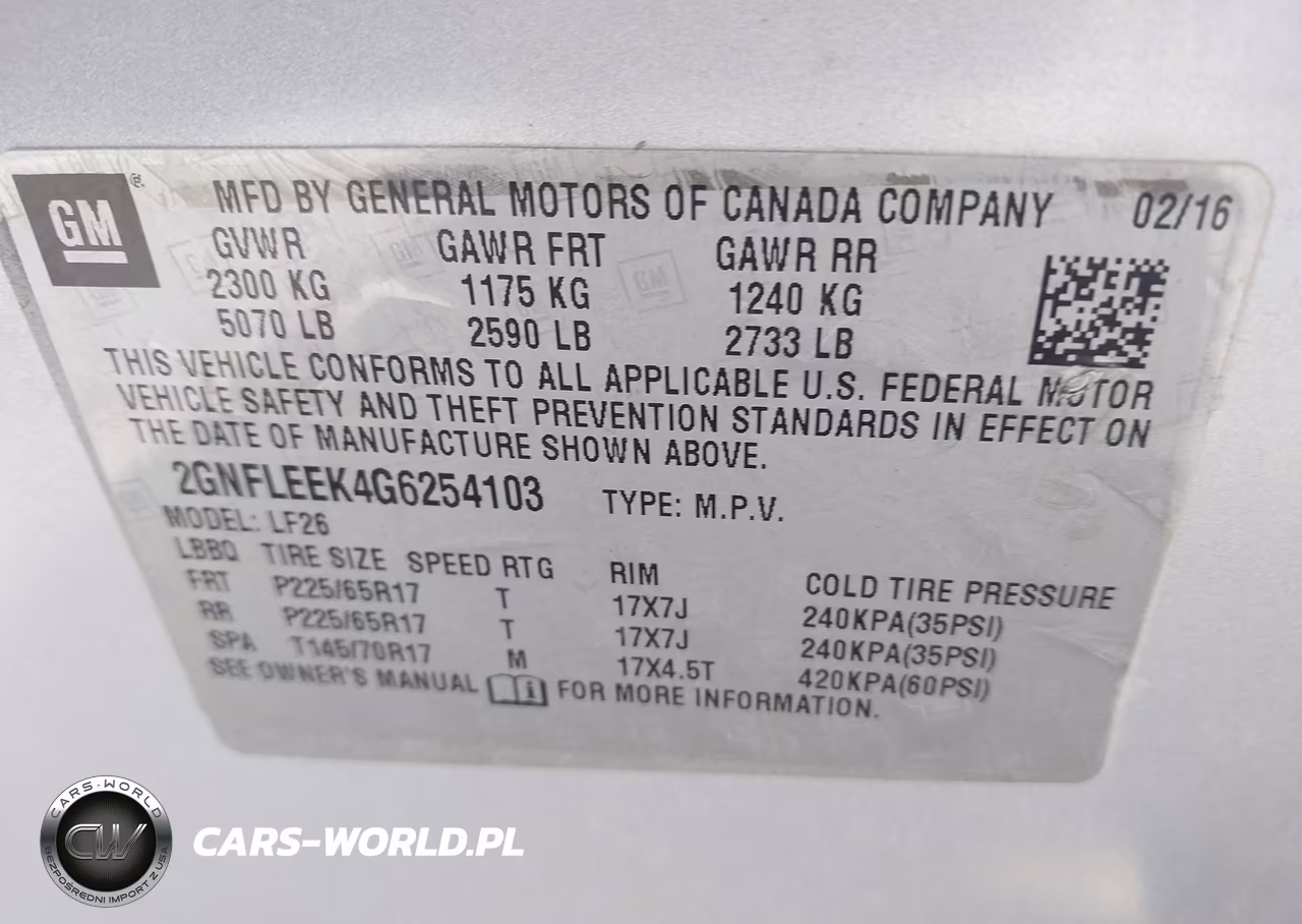 2016 Chevrolet Equinox Ls VIN:2GNFLEEK4G6254103 - 9