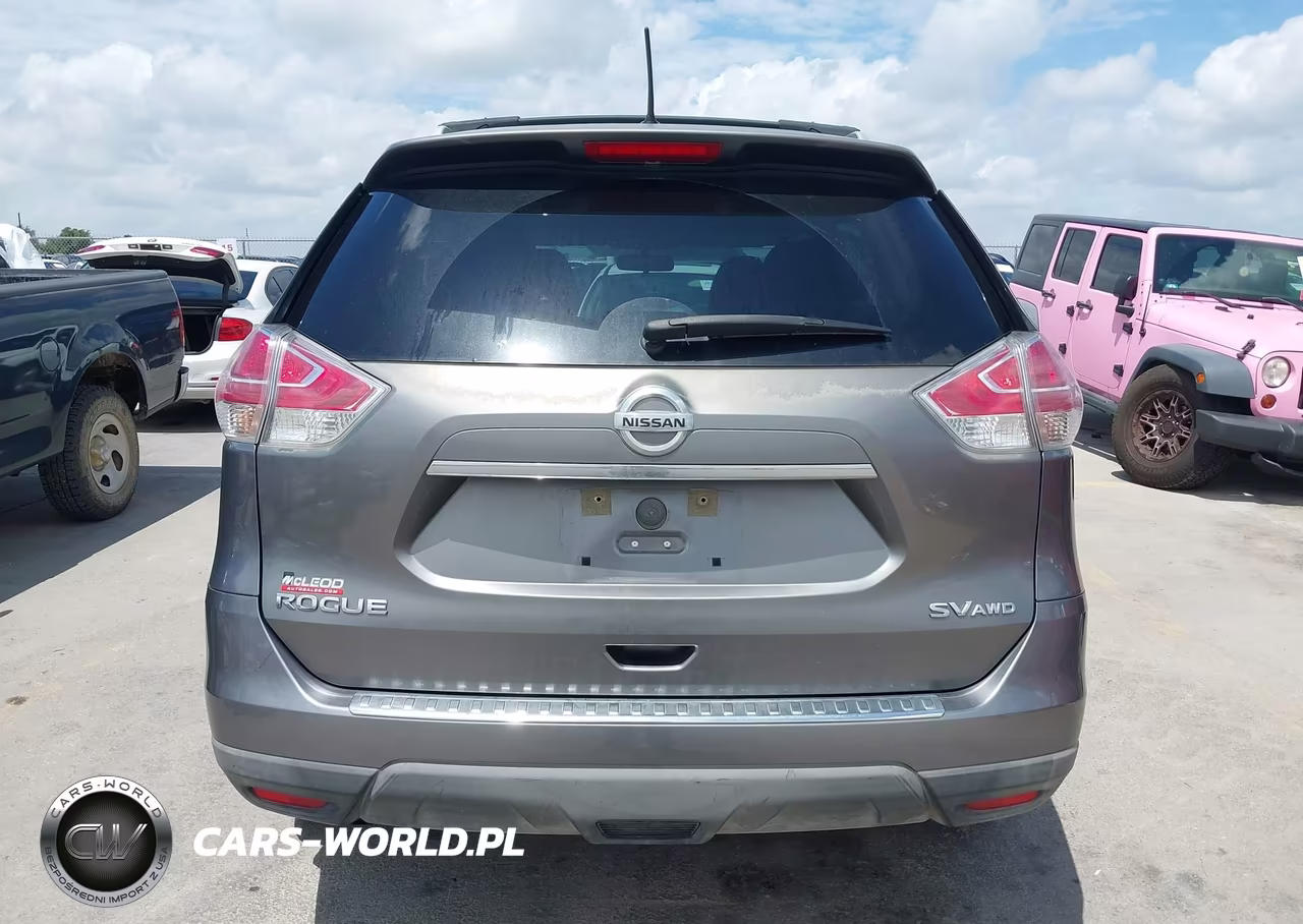 2016 Nissan Rogue Sv VIN:KNMAT2MV6GP676970 - 16