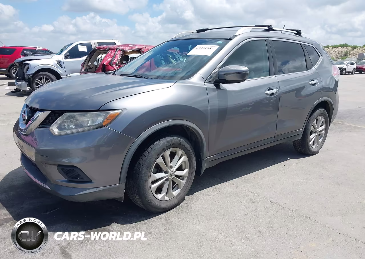 2016 Nissan Rogue Sv VIN:KNMAT2MV6GP676970 - 2