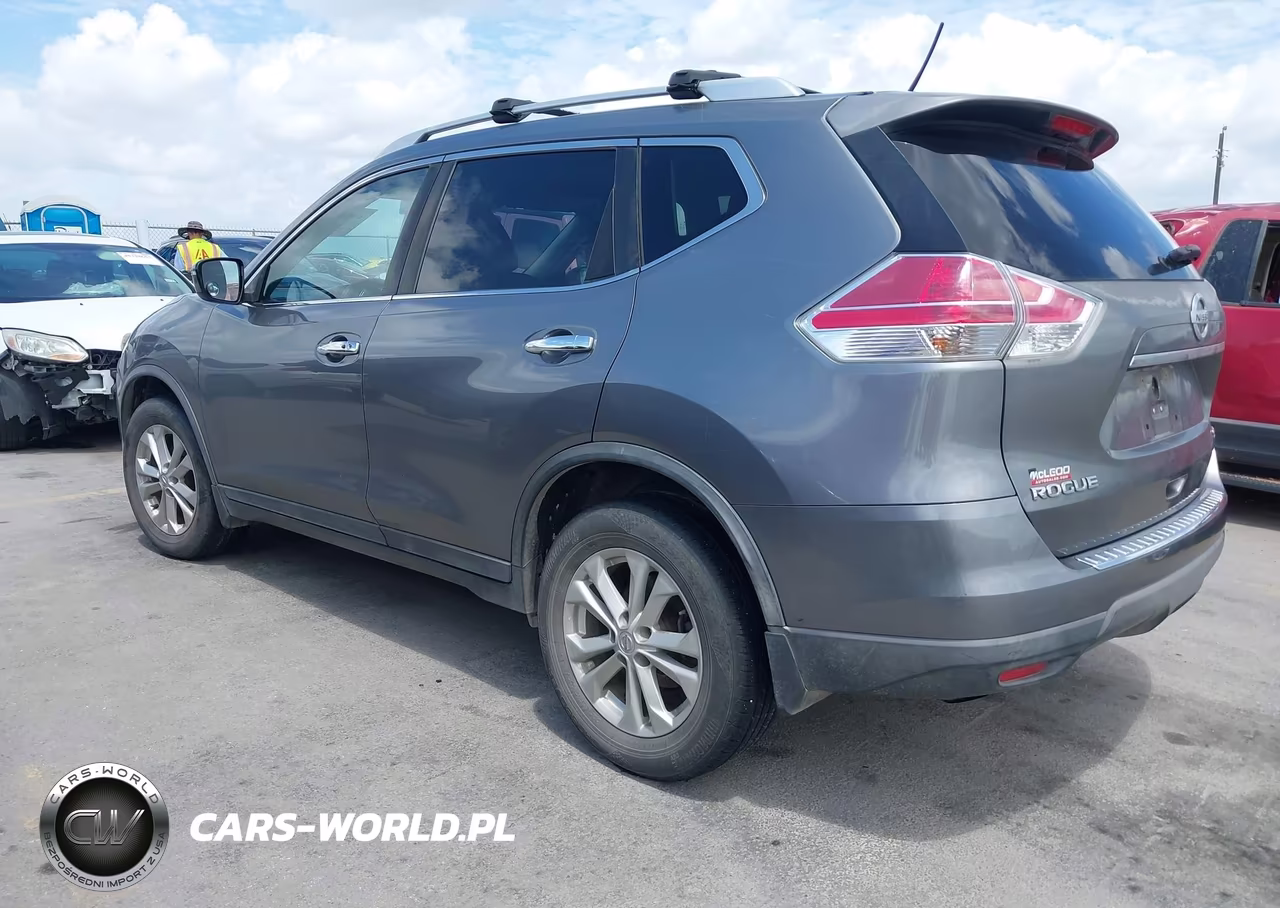 2016 Nissan Rogue Sv VIN:KNMAT2MV6GP676970 - 3