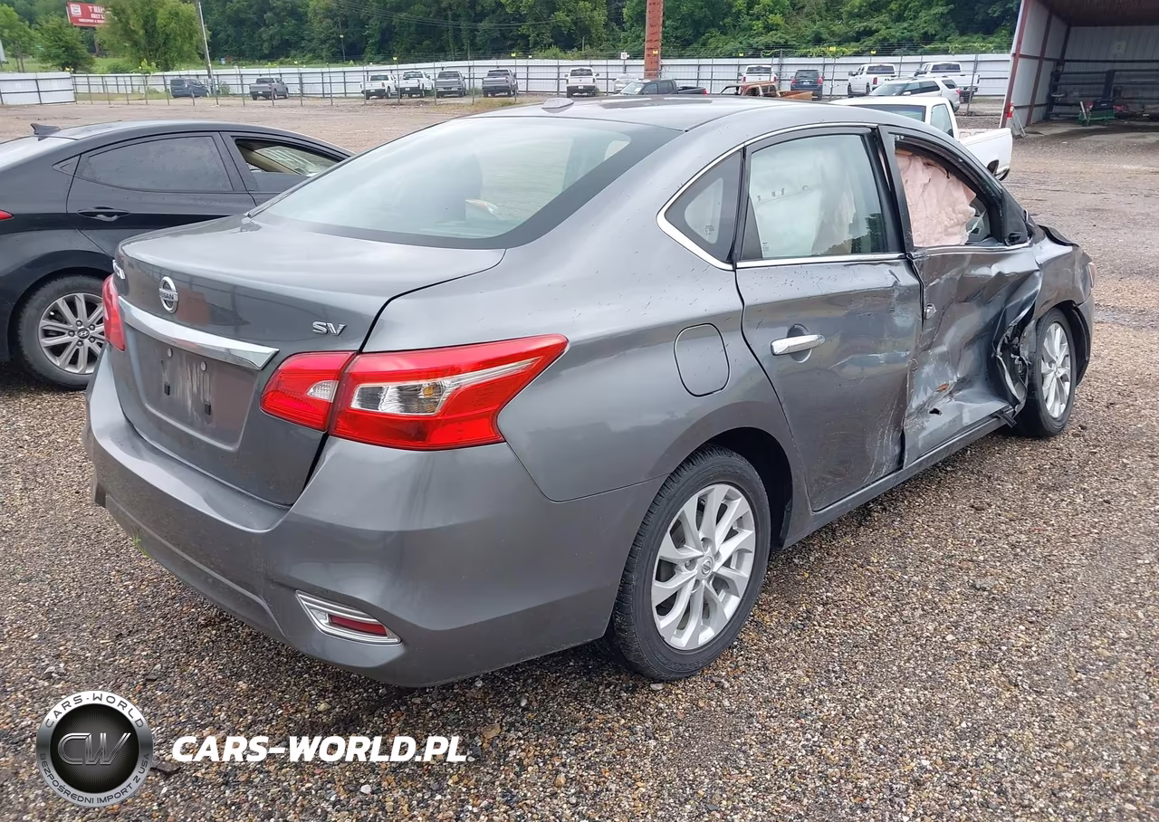 2019 Nissan Sentra Sv VIN:3N1AB7AP7KY285908 - 4