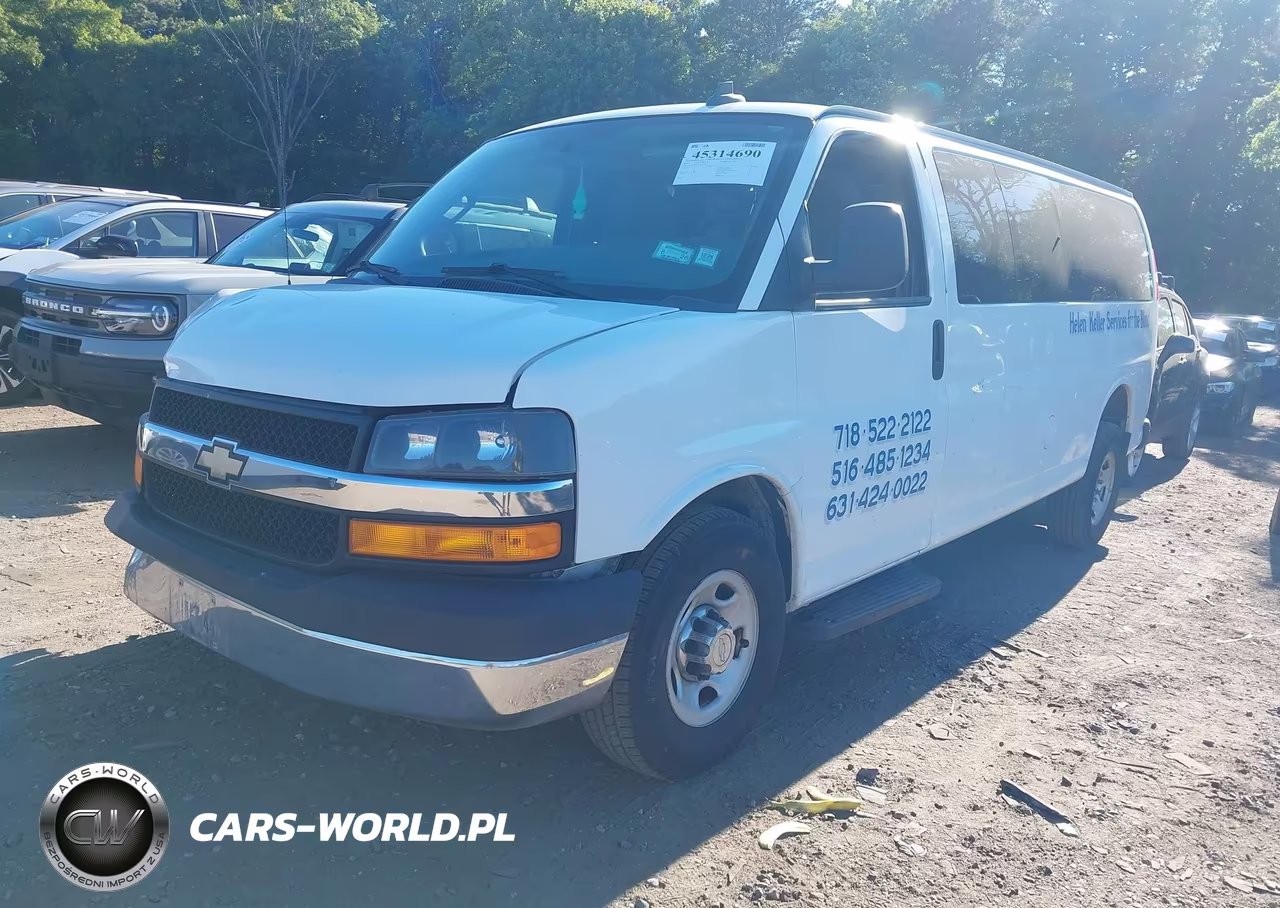 2016 Chevrolet Express 3500 Lt VIN:1GAZGPFG0G1162417 - 2