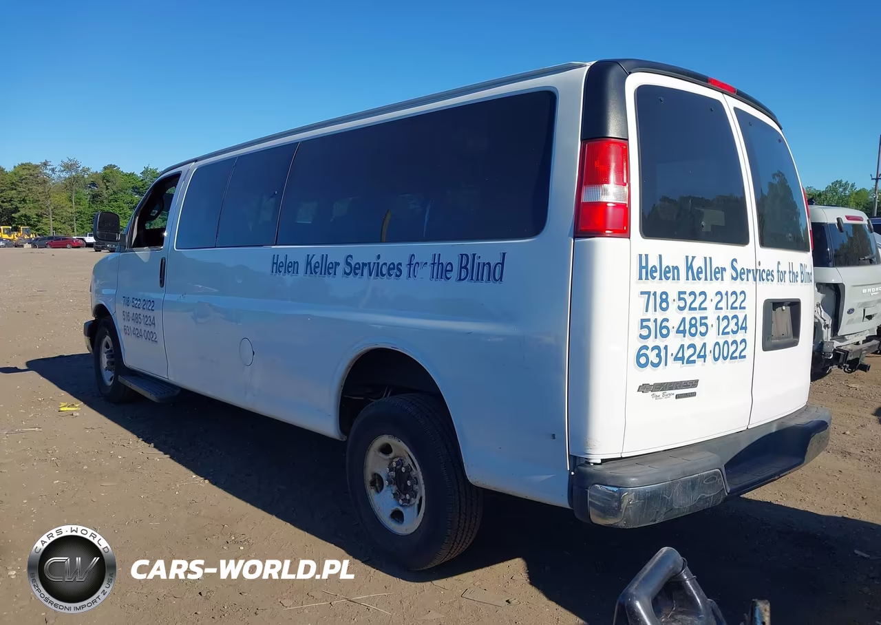 2016 Chevrolet Express 3500 Lt VIN:1GAZGPFG0G1162417 - 3
