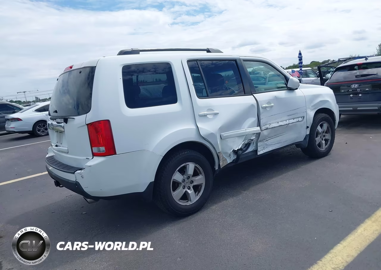 2011 Honda Pilot Ex VIN:5FNYF3H48BB010824 - 4