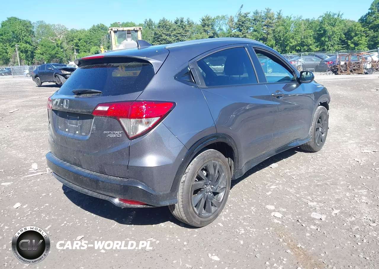 2021 Honda Hr-V Awd Sport VIN:3CZRU6H11MM710338 - 4