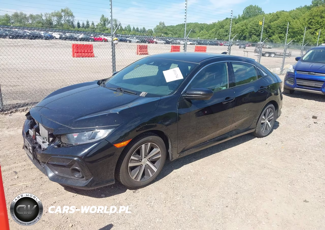 2021 Honda Civic Lx VIN:SHHFK7H33MU206284 - 2