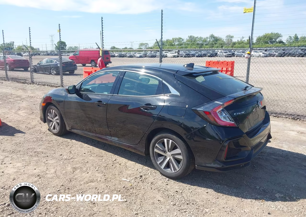 2021 Honda Civic Lx VIN:SHHFK7H33MU206284 - 3