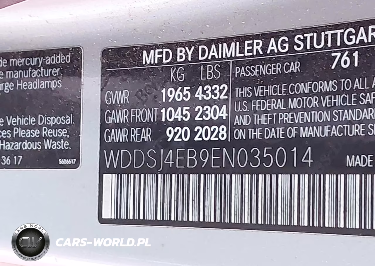 2014 Mercedes-Benz Cla 250 VIN:WDDSJ4EB9EN035014 - 9
