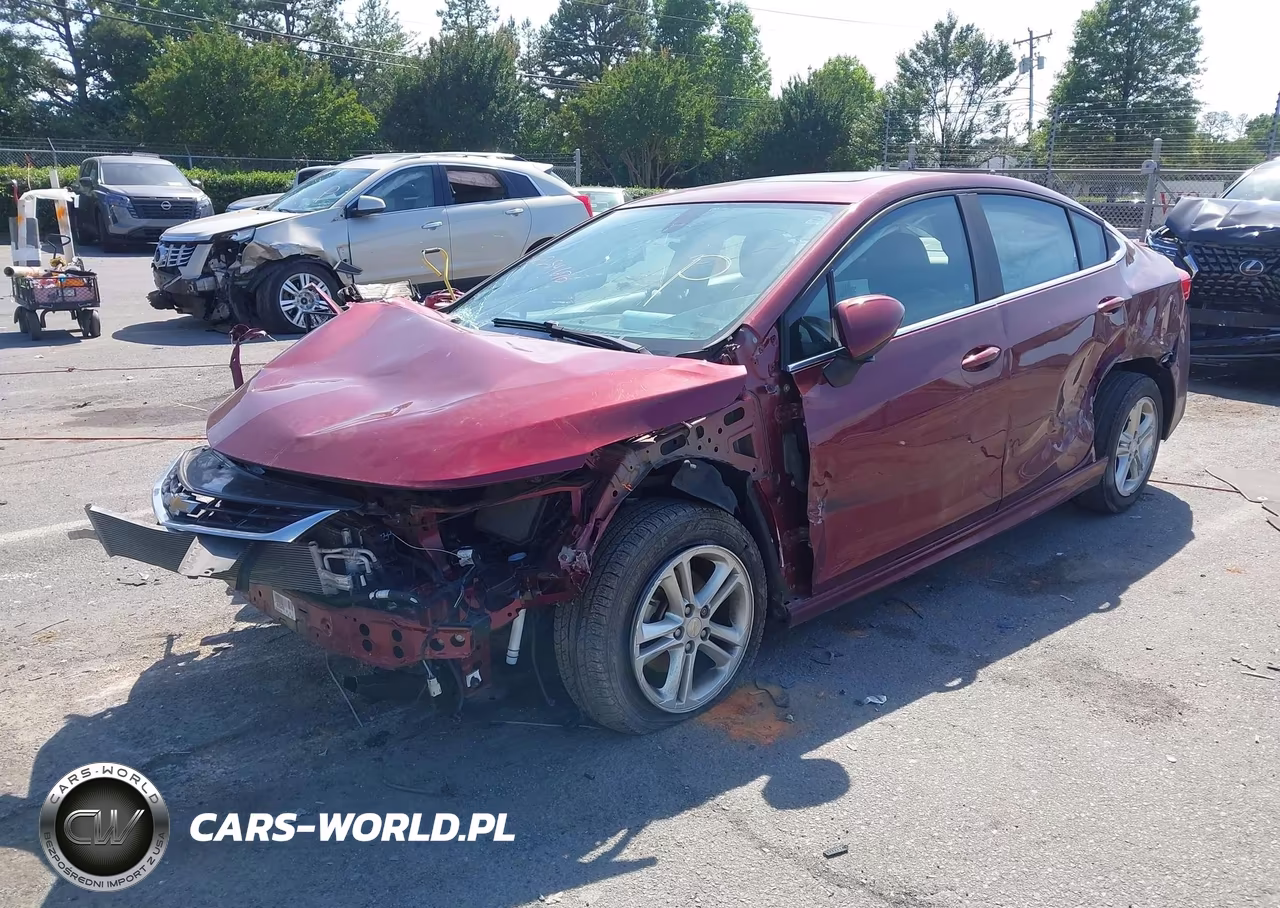 2016 Chevrolet Cruze Lt Auto VIN:1G1BE5SM6G7254670 - 2