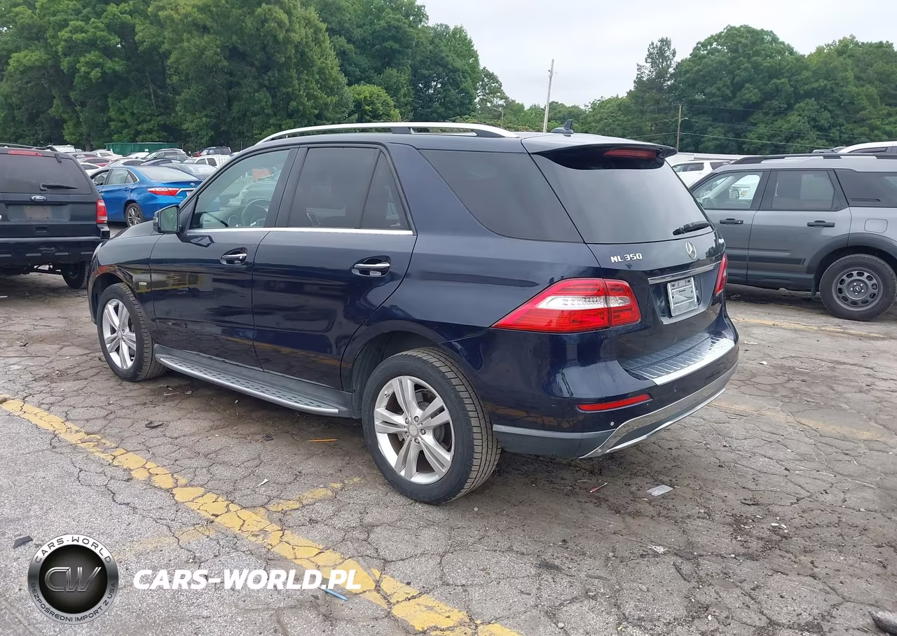 2012 Mercedes-Benz Ml 350 4Matic VIN:4JGDA5HBXCA024477 - 3