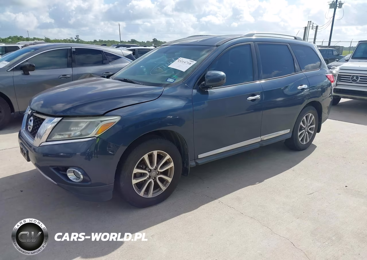 2014 Nissan Pathfinder Sl VIN:5N1AR2MN4EC679509 - 2