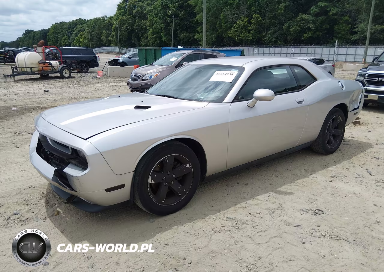 2012 Dodge Challenger Sxt VIN:2C3CDYAG3CH101274 - 2