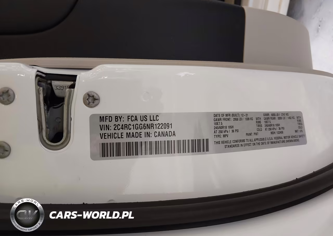2022 Chrysler Pacifica Limited VIN:2C4RC1GG6NR122091 - 9