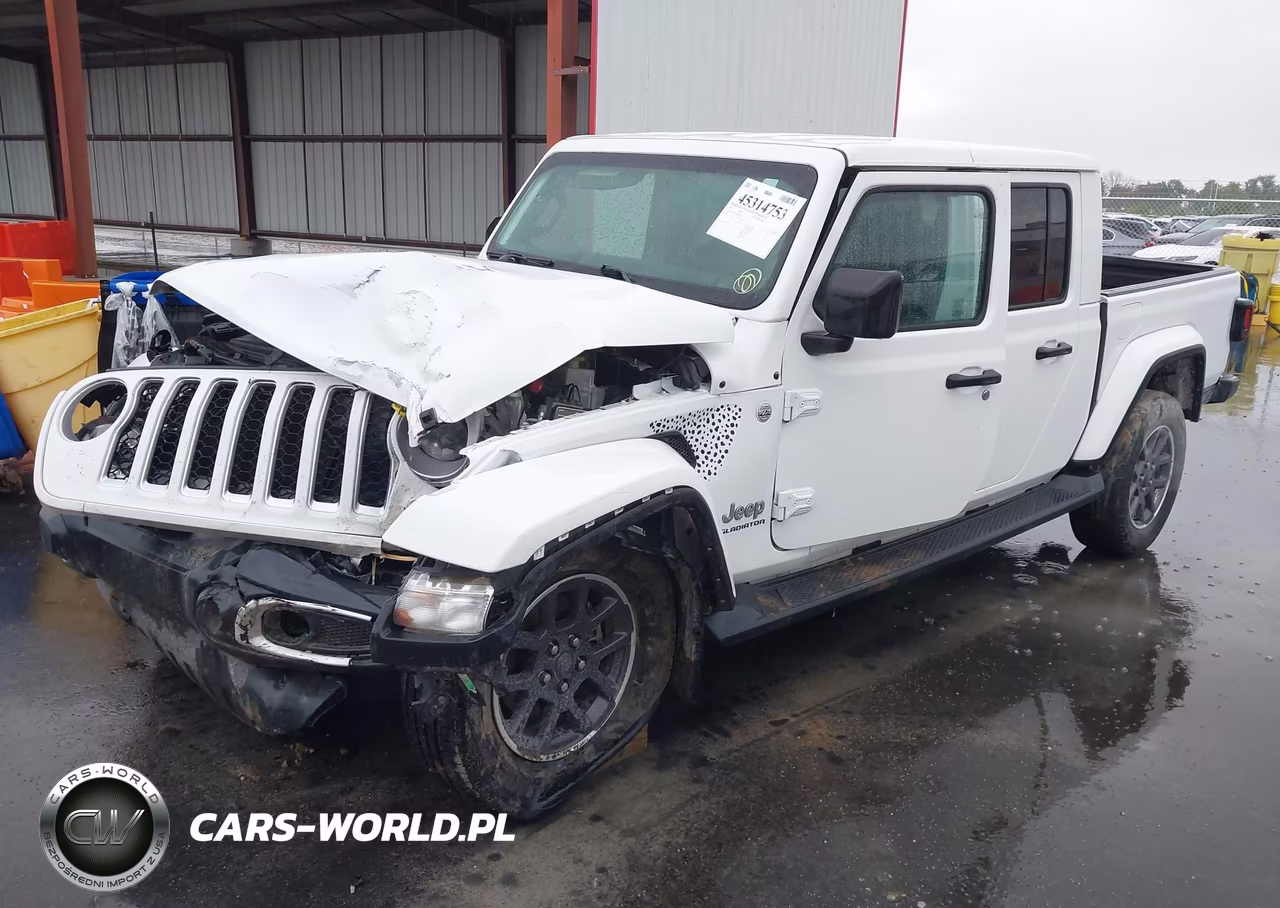 2022 Jeep Gladiator Overland 4X4 VIN:1C6HJTFG0NL136258 - 2