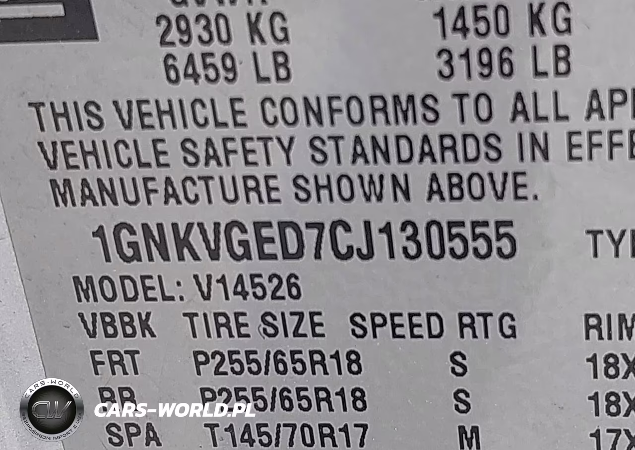 2012 Chevrolet Traverse 1Lt VIN:1GNKVGED7CJ130555 - 9