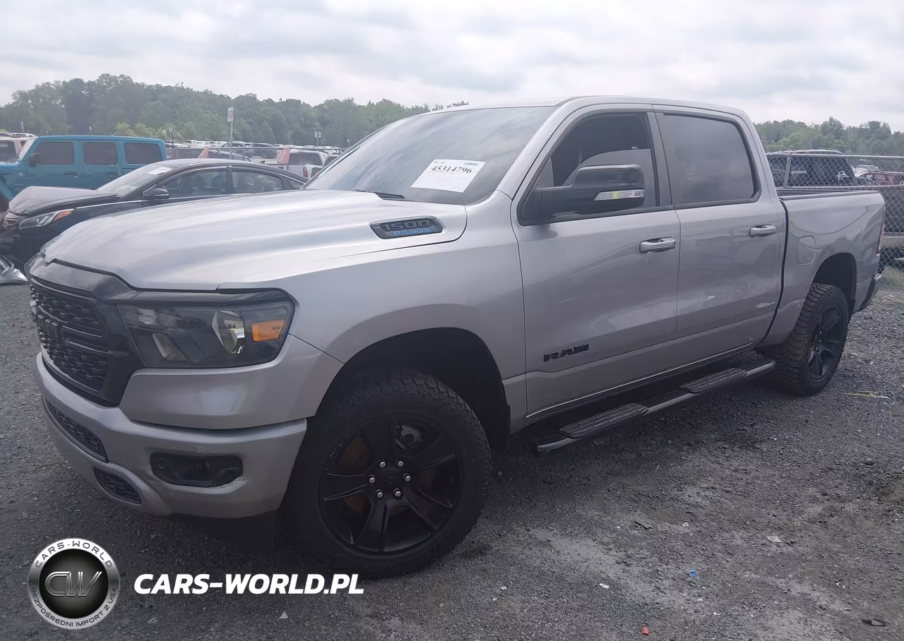 2022 Ram 1500 Big Horn 4X4 5'7 Box VIN:1C6RRFFGXNN341539 - 2