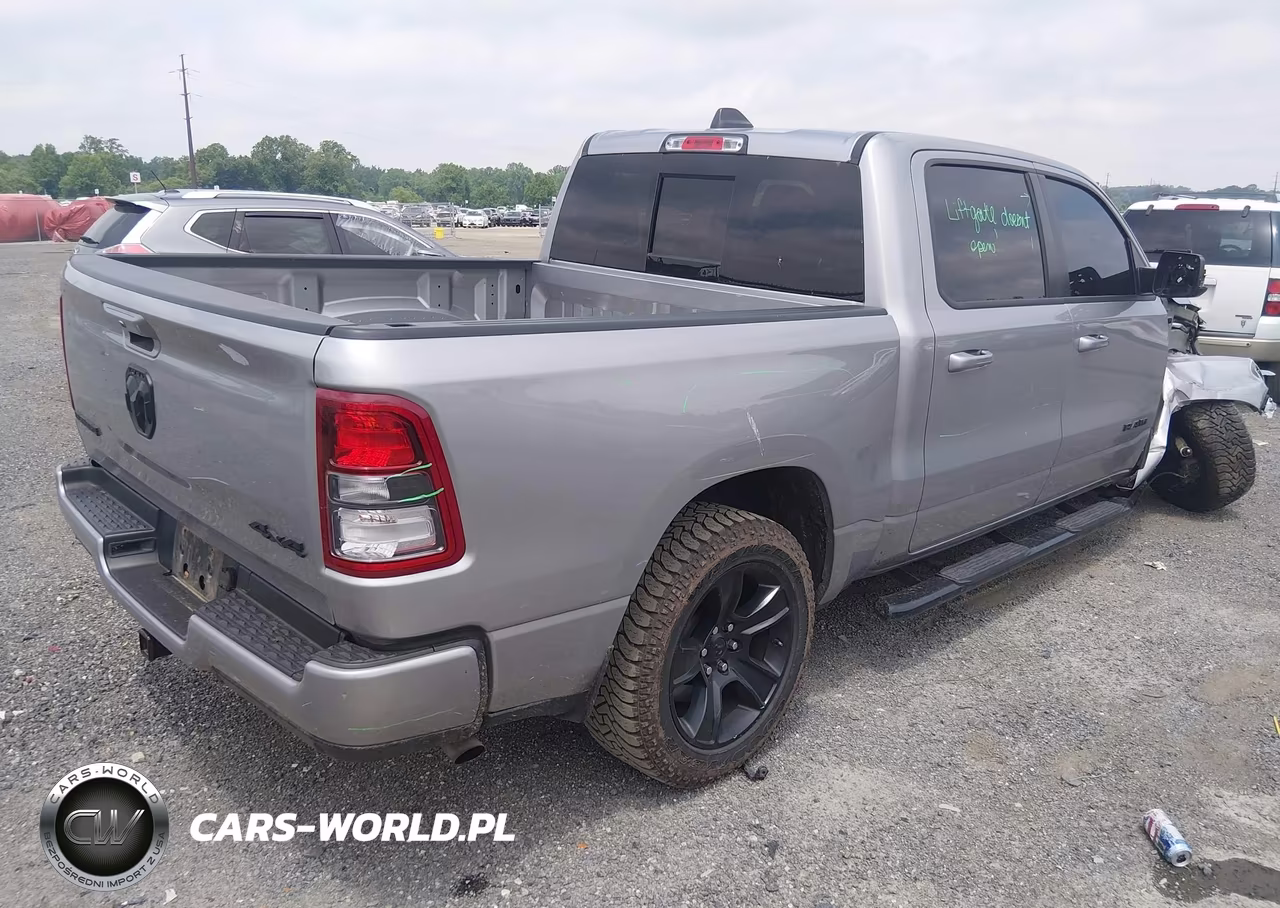 2022 Ram 1500 Big Horn 4X4 5'7 Box VIN:1C6RRFFGXNN341539 - 4