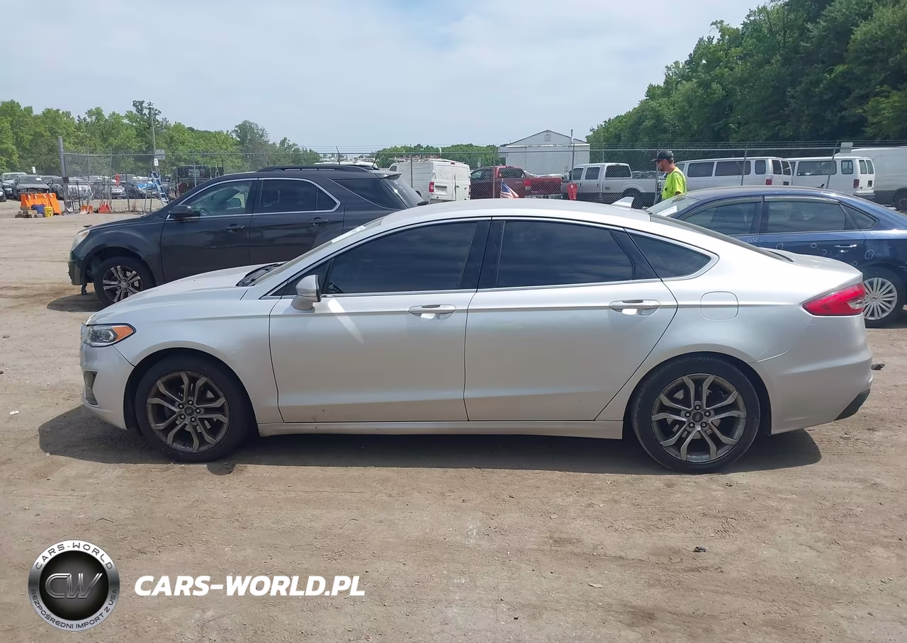 2019 Ford Fusion Sel VIN:3FA6P0CD5KR180556 - 14