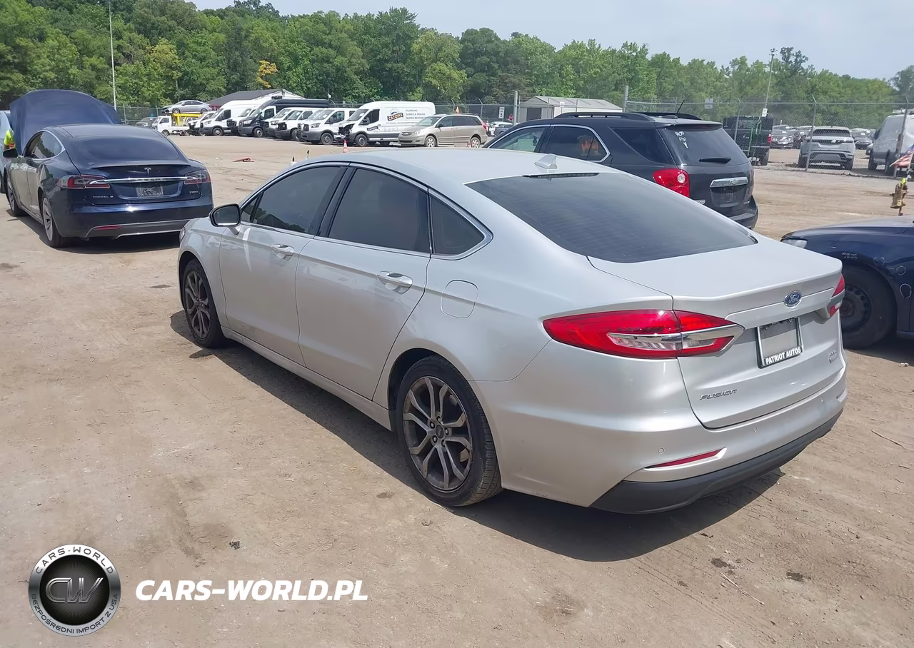 2019 Ford Fusion Sel VIN:3FA6P0CD5KR180556 - 3