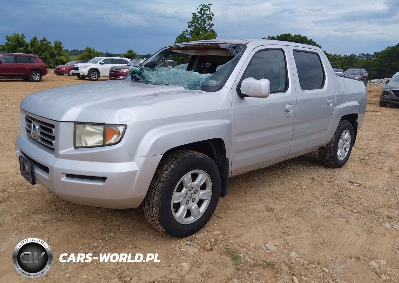2007 Honda Ridgeline Rts VIN:2HJYK164X7H507972 - 2