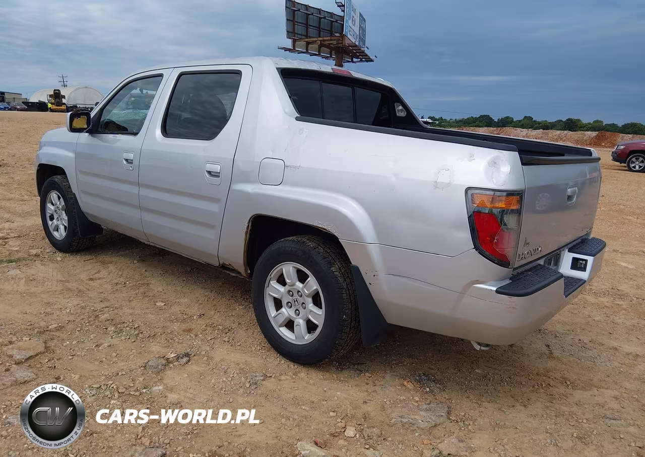 2007 Honda Ridgeline Rts VIN:2HJYK164X7H507972 - 3