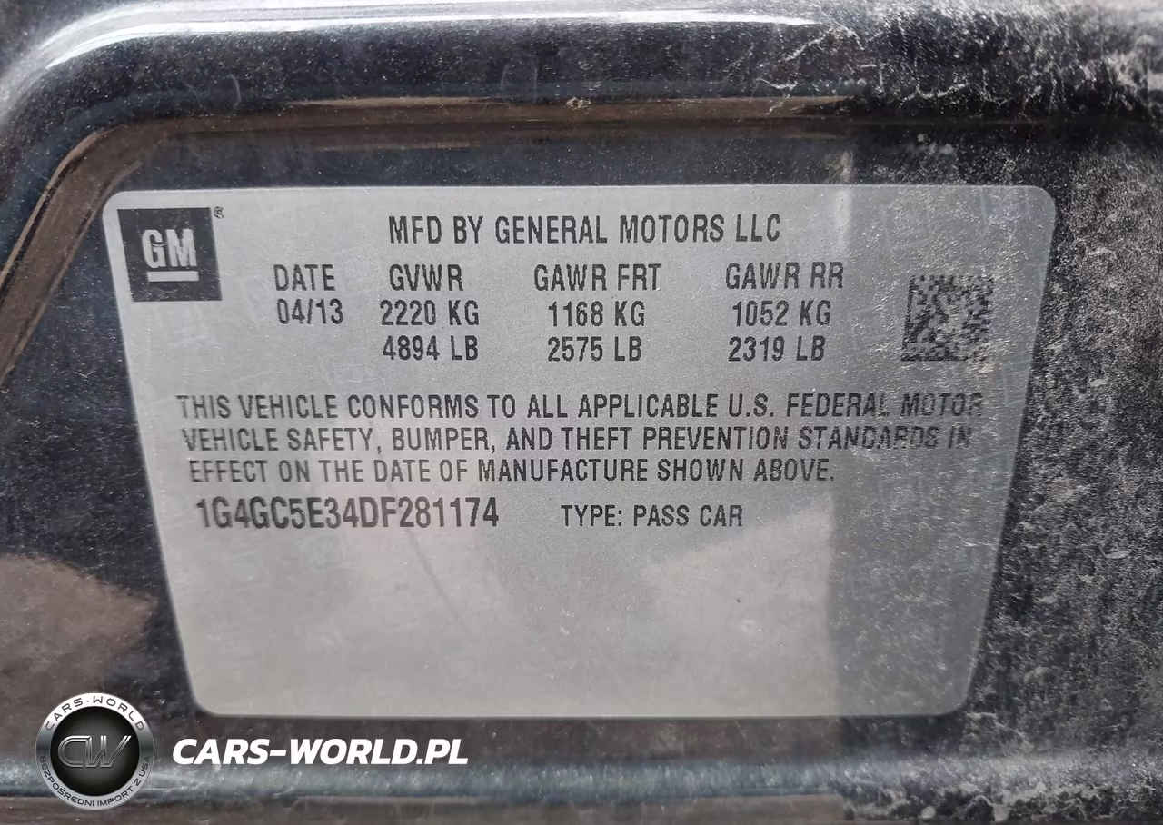 2013 Buick Lacrosse Leather Group VIN:1G4GC5E34DF281174 - 9
