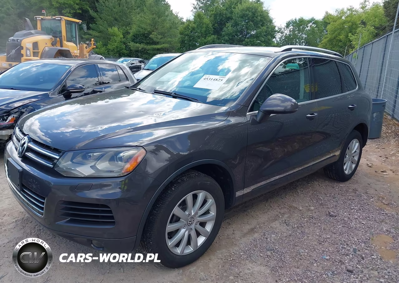 2012 Volkswagen Touareg Vr6 Sport VIN:WVGEF9BP9CD006228 - 2