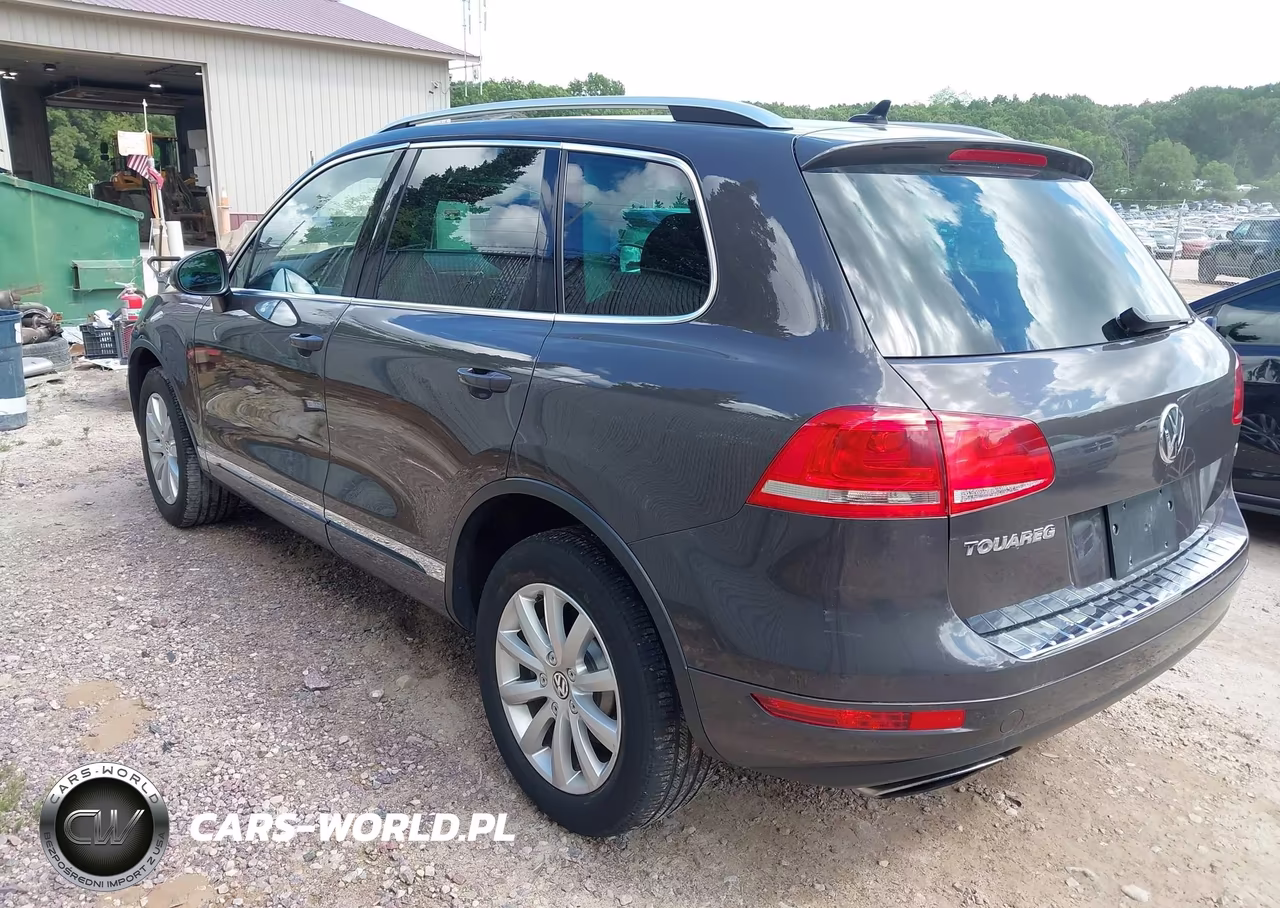 2012 Volkswagen Touareg Vr6 Sport VIN:WVGEF9BP9CD006228 - 3
