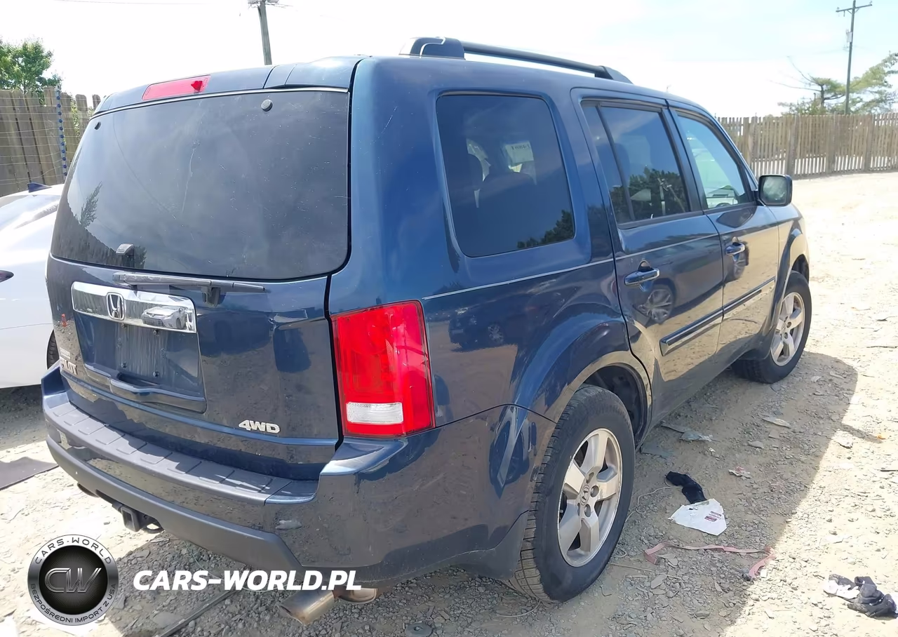 2011 Honda Pilot Exl VIN:5FNYF4H50BB095561 - 4