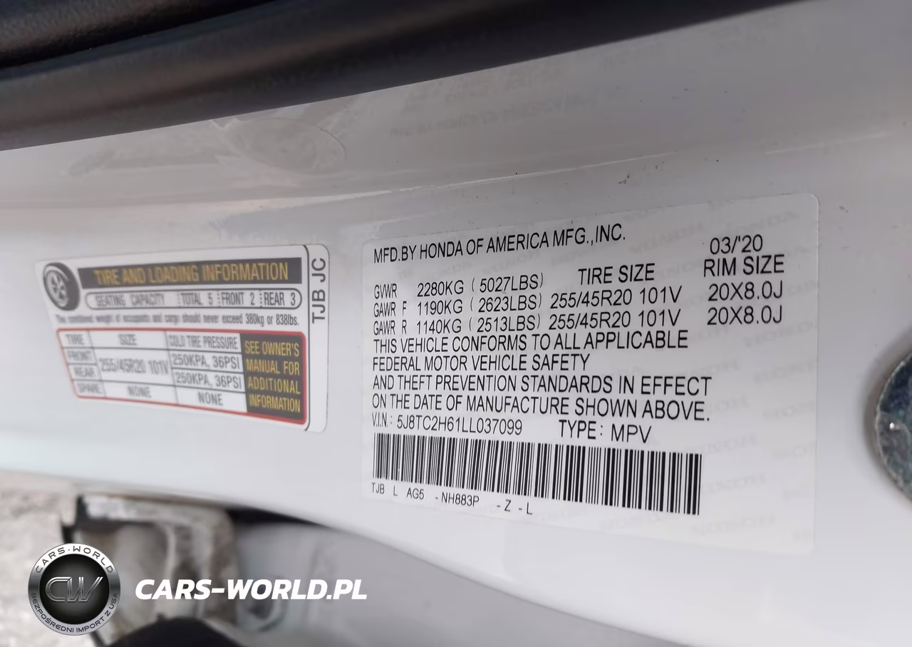 2020 Acura Rdx A-Spec Package VIN:5J8TC2H61LL037099 - 9