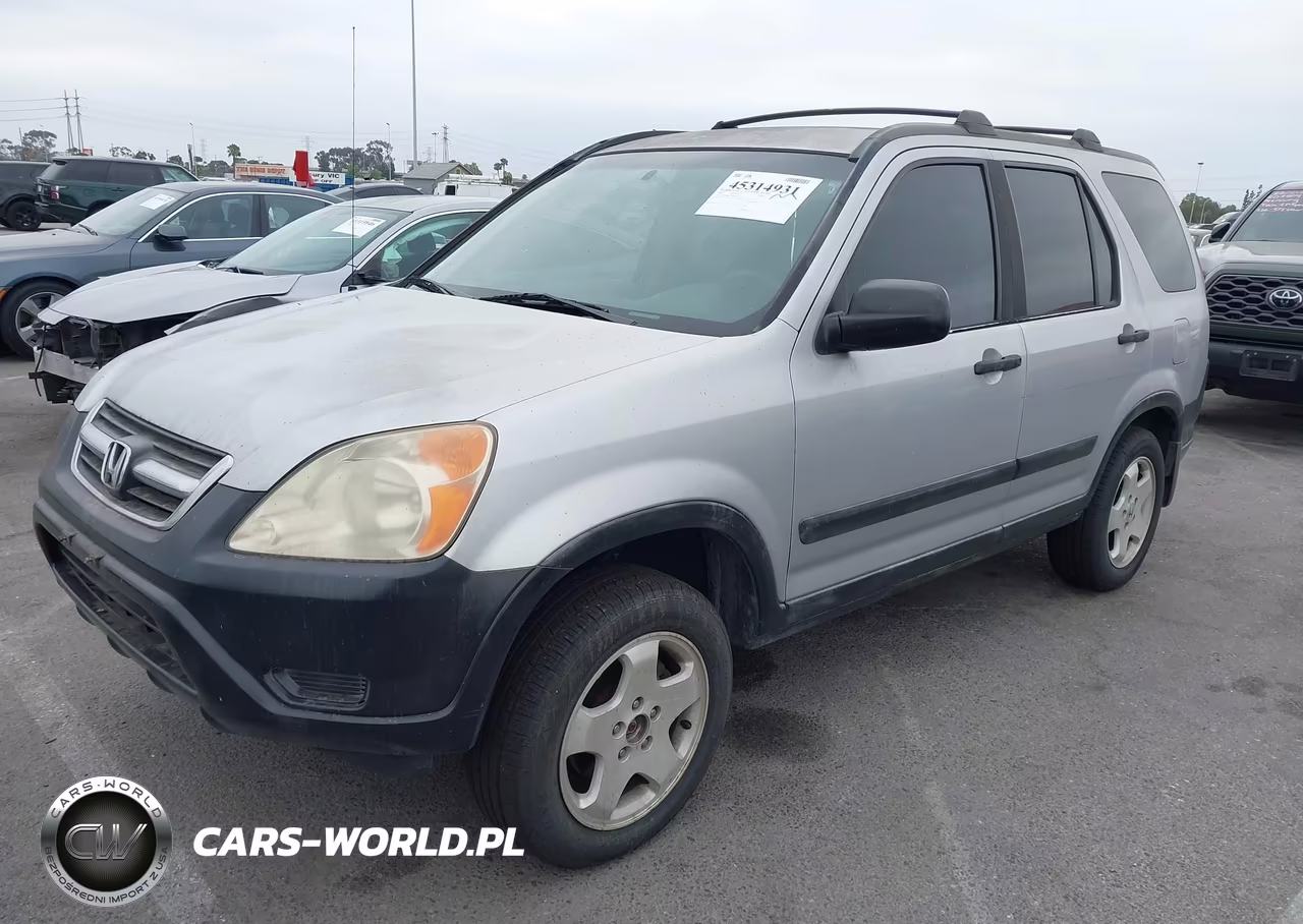 2002 Honda Cr-V Lx VIN:JHLRD68472C014424 - 2
