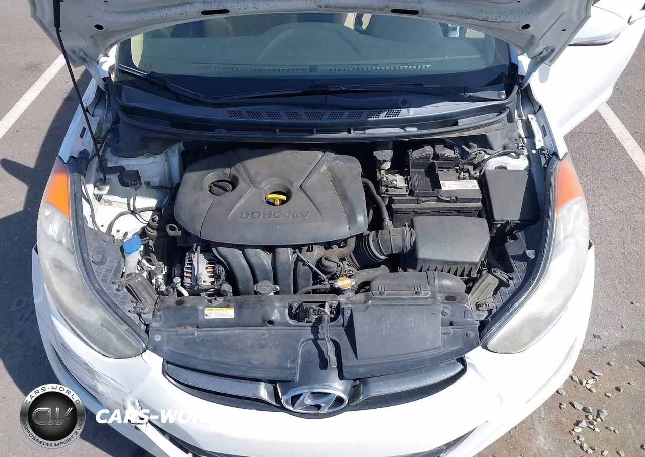 2013 Hyundai Elantra Limited VIN:5NPDH4AE4DH184489 - 10