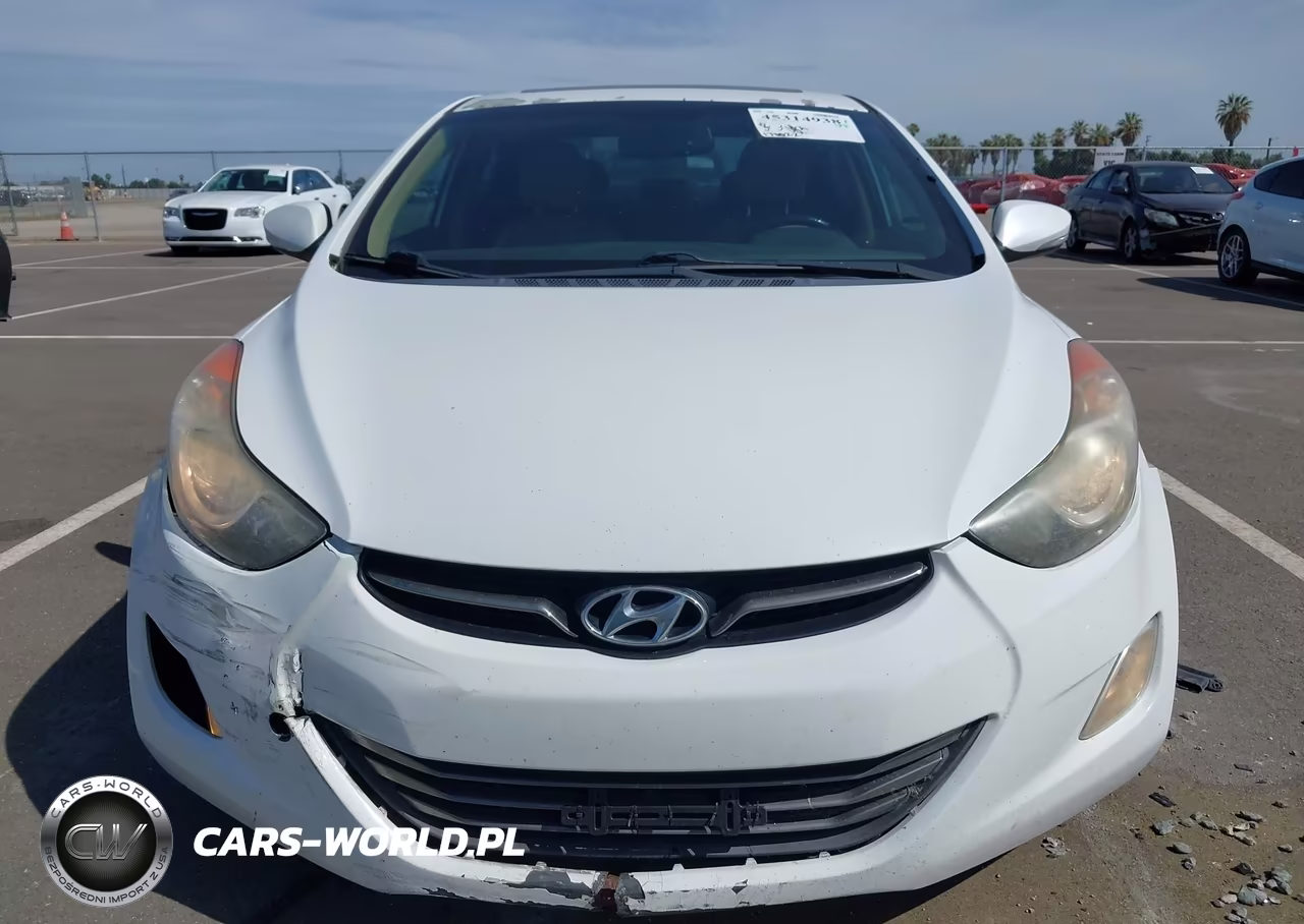 2013 Hyundai Elantra Limited VIN:5NPDH4AE4DH184489 - 12