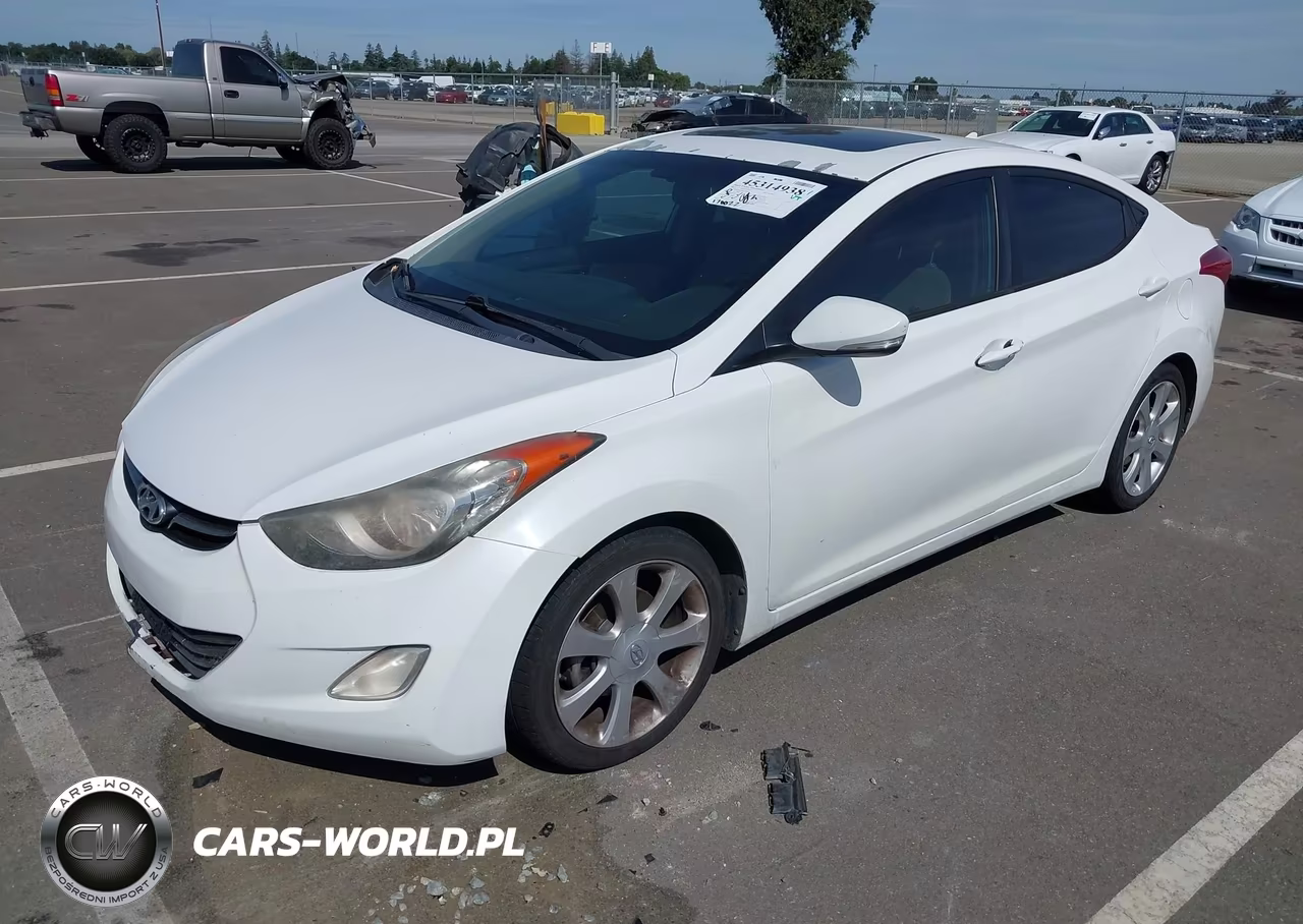2013 Hyundai Elantra Limited VIN:5NPDH4AE4DH184489 - 2