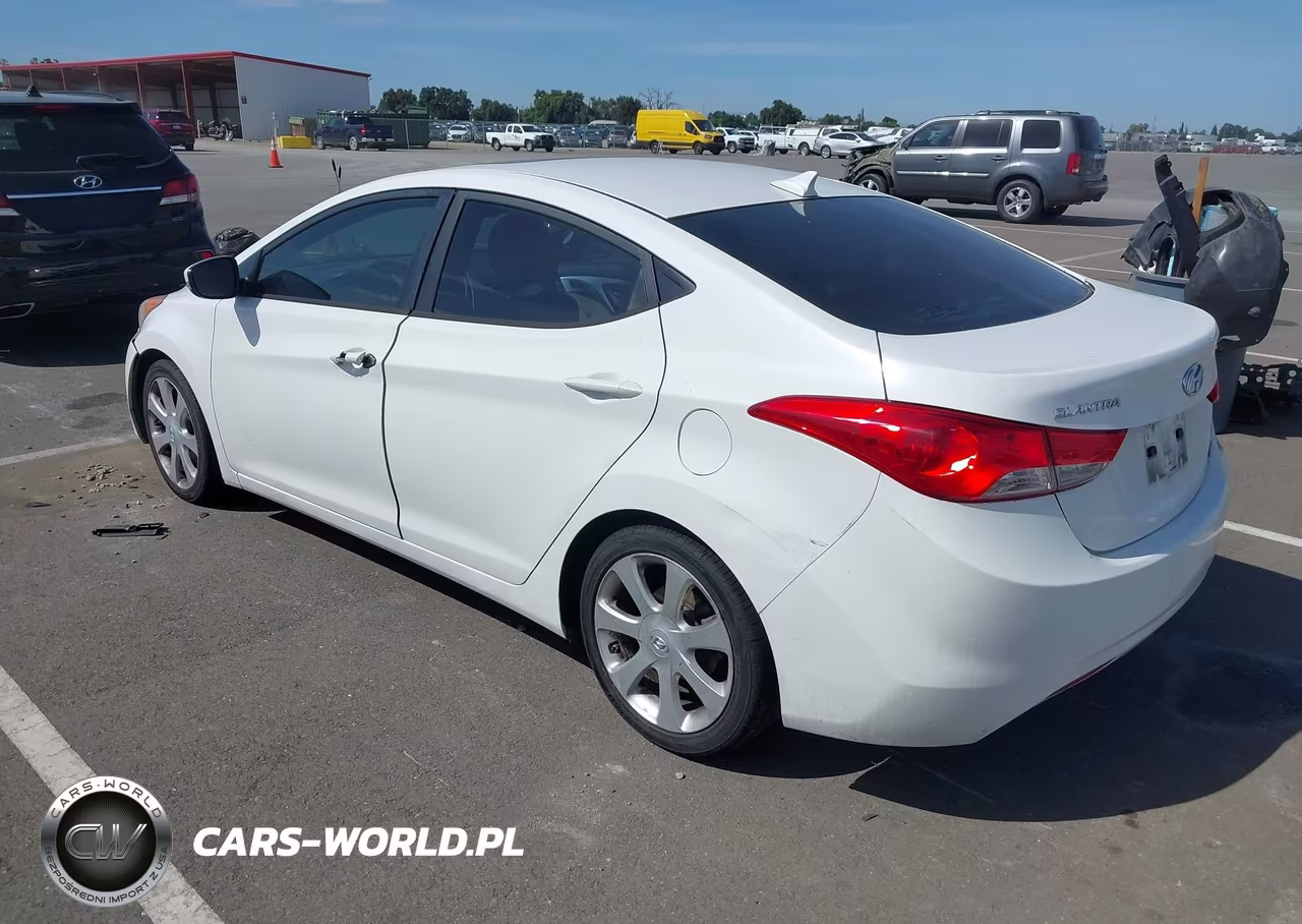 2013 Hyundai Elantra Limited VIN:5NPDH4AE4DH184489 - 3