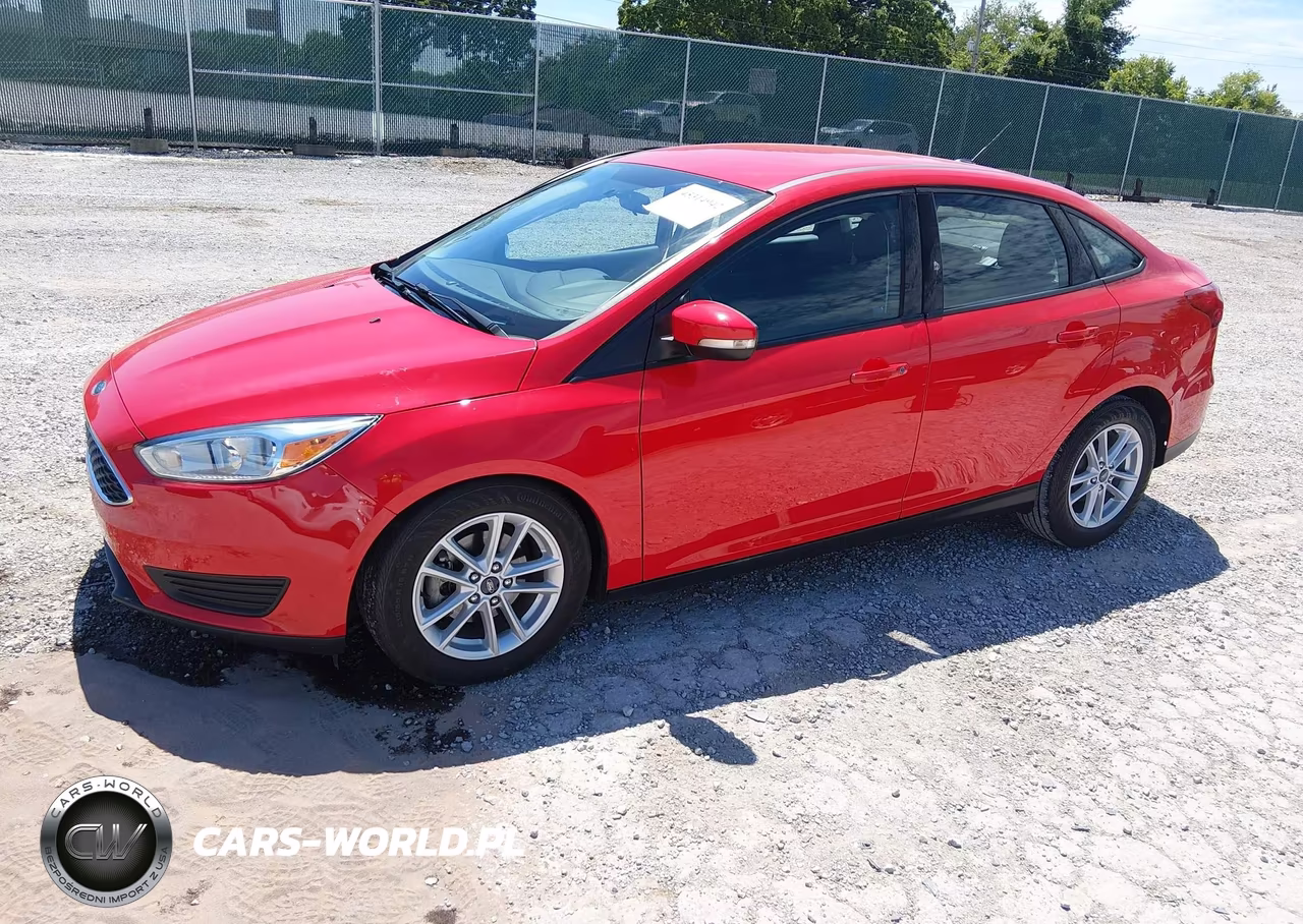 2017 Ford Focus Se VIN:1FADP3F26HL276190 - 2