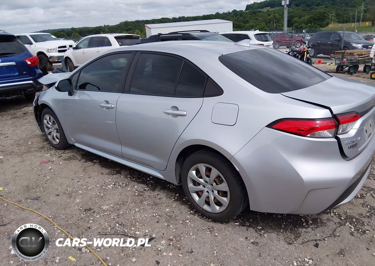 2020 Toyota Corolla Le VIN:JTDEPRAE6LJ005542 - 3