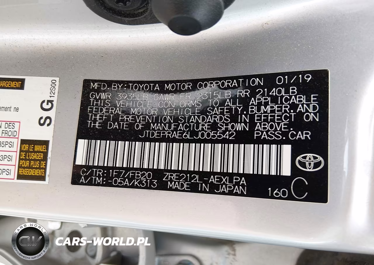 2020 Toyota Corolla Le VIN:JTDEPRAE6LJ005542 - 9
