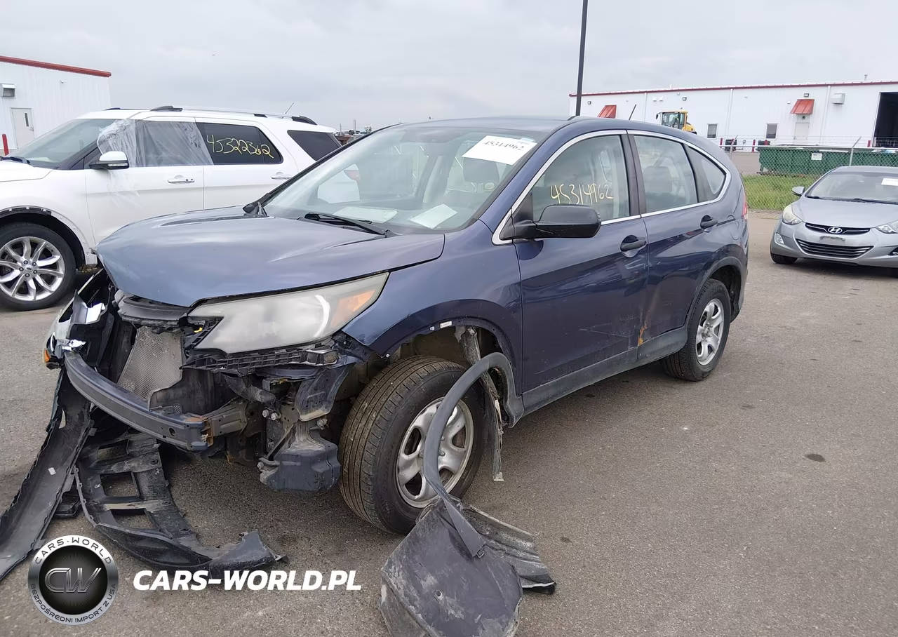 2014 Honda Cr-V Lx VIN:5J6RM4H39EL078942 - 2