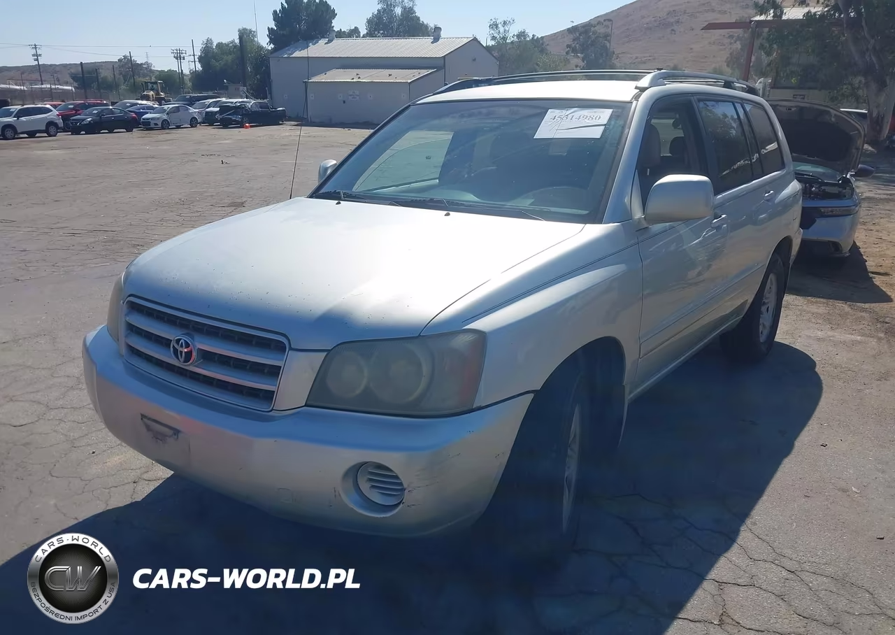 2003 Toyota Highlander VIN:JTEGD21A530071412 - 2