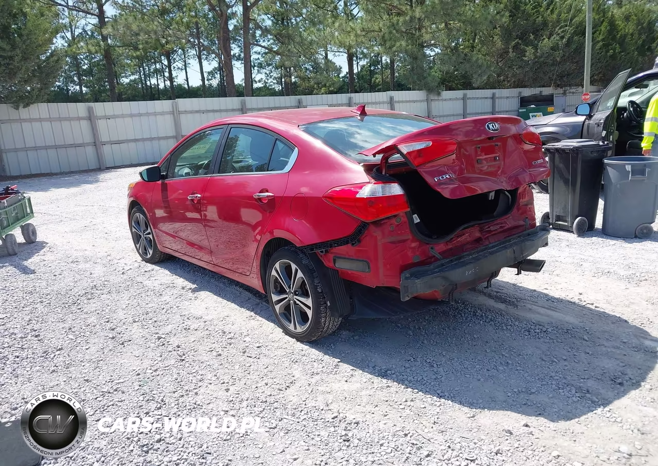 2014 Kia Forte Ex VIN:KNAFX4A81E5232020 - 3