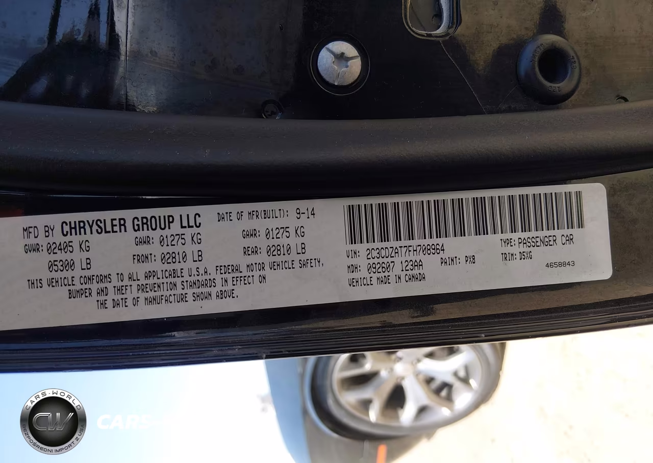 2015 Dodge Challenger R-T VIN:2C3CDZAT7FH708964 - 9