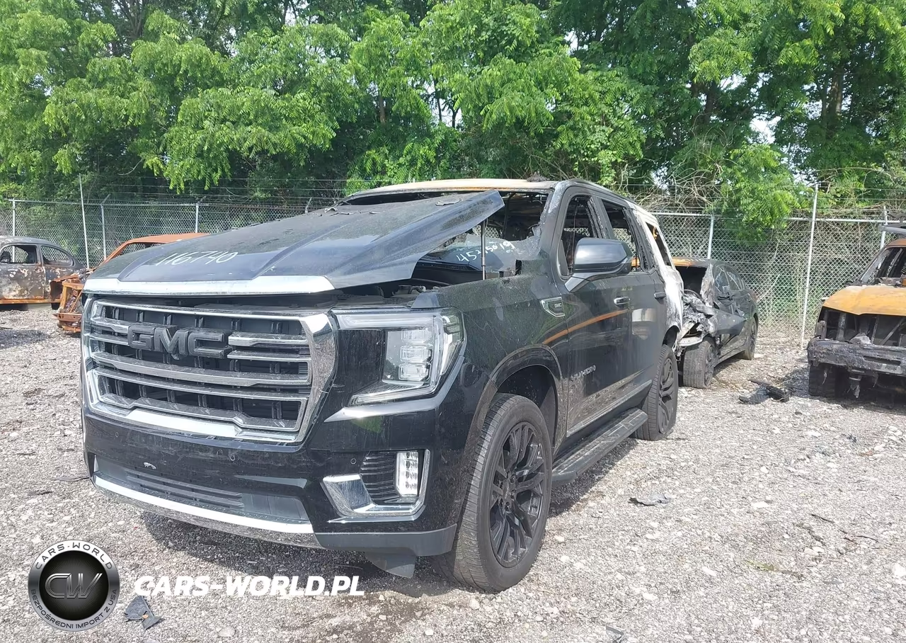 2021 GMC Yukon 4Wd Slt VIN:1GKS2BKD9MR116740 - 2