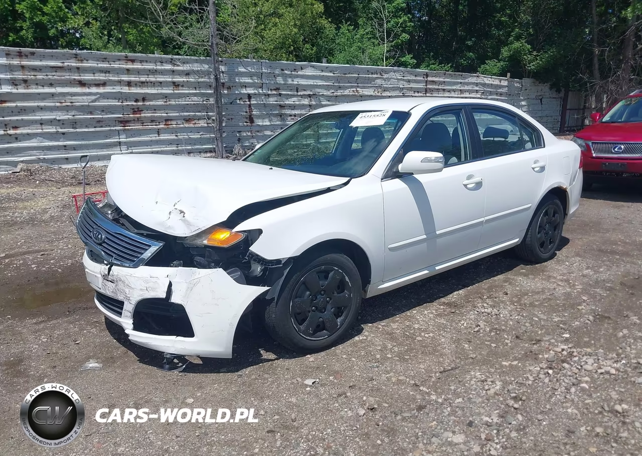 2009 Kia Optima Lx VIN:KNAGE228295312428 - 2