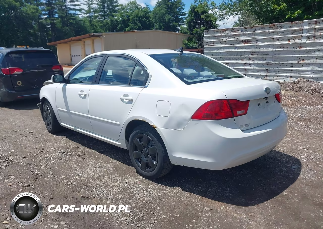 2009 Kia Optima Lx VIN:KNAGE228295312428 - 3